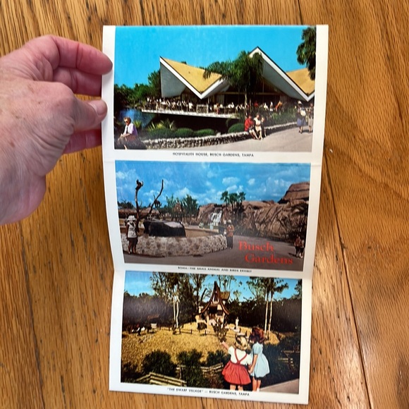 TAMPA FLORIDA SOUVENIR POSTCARD FOLDER COLOR VIEWS 1970s VINTAGE TRAVEL - Picture 8 of 12